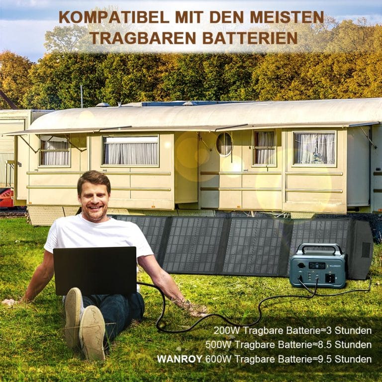 AFERIY Powerstation 99,2Wh/31000mAh - 100W Tragbar Mit Solar-Ladung