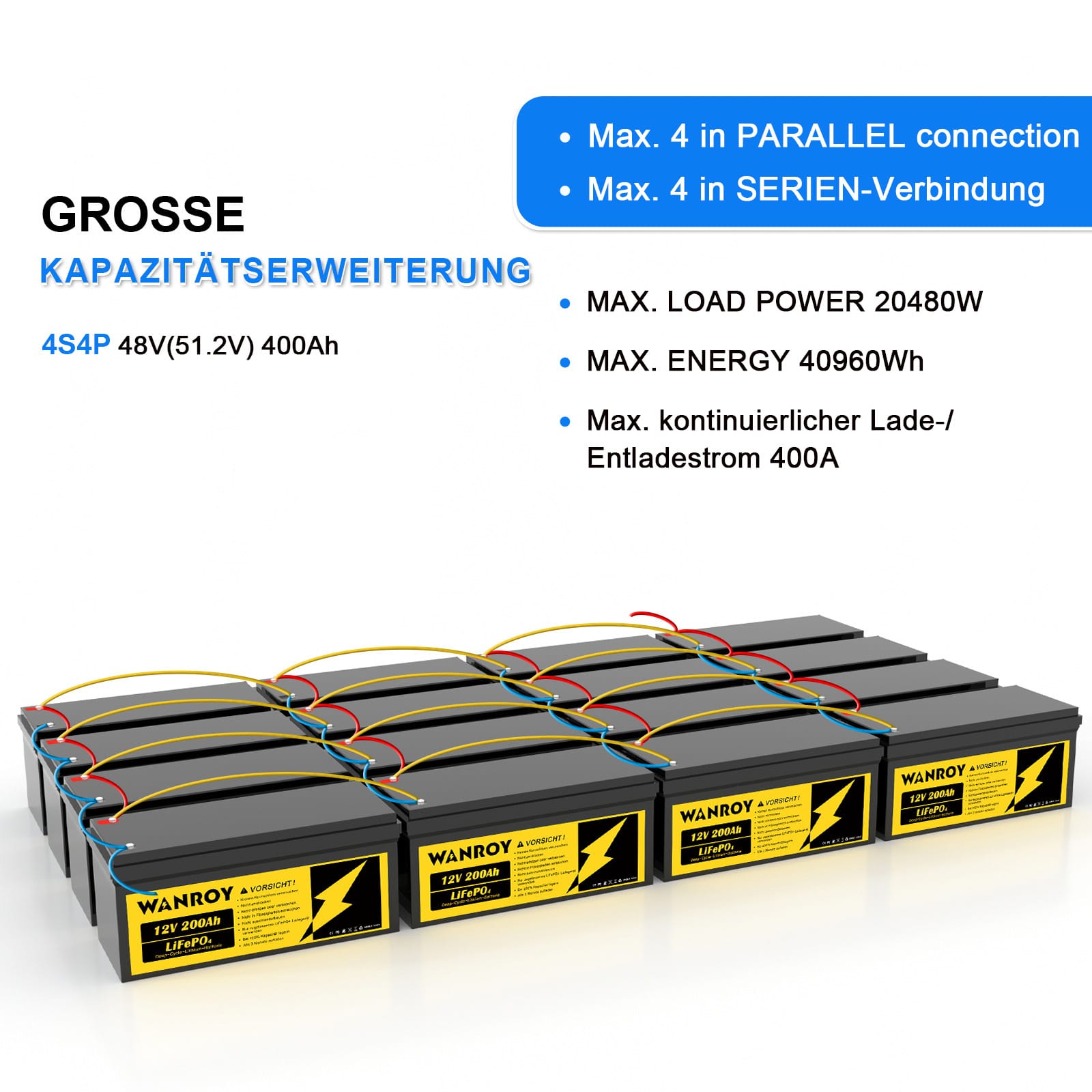 12v 200ah lifepo4 akku