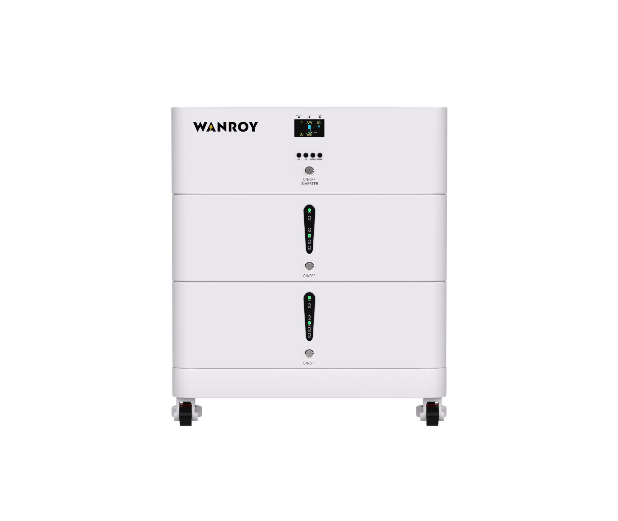 10 kWh Solarspeicher mit 5kW Wechselrichter | WANROY Empower All-In-One