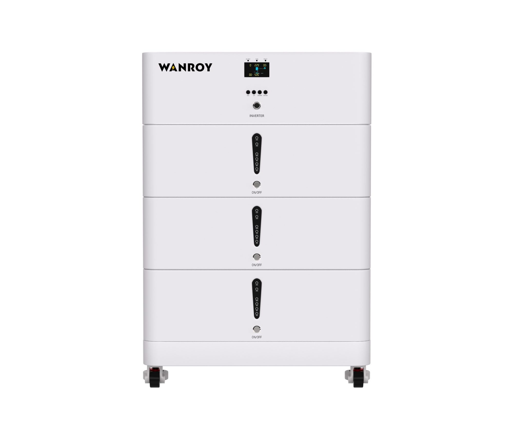 15kWh Solarspeicher mit 5kW Wechselrichter | WANROY
