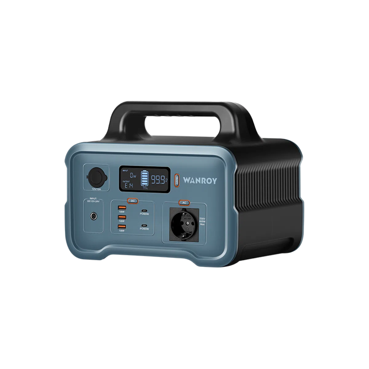 WANROY 600W/648Wh Tragbare Powerstation